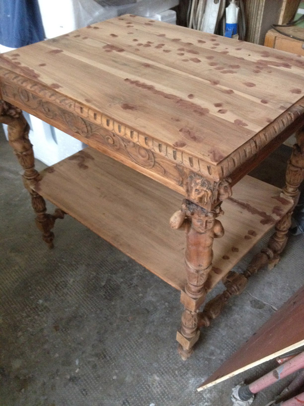 restauro tavolo in legno Torino restauro mobili in legno Torino